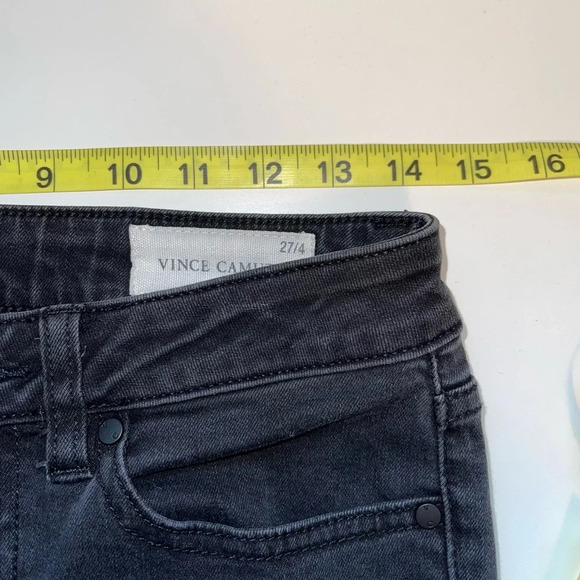 Vince Camuto Charcoal Black Mid-rise Skinny Jeans Size 4 Women’s - Picture 8 of 13